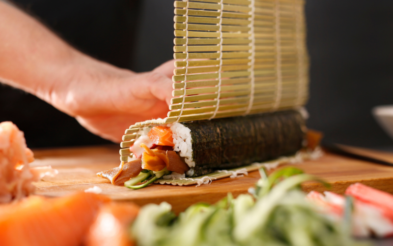 Seguridad alimentaria en restaurantes de Sushi