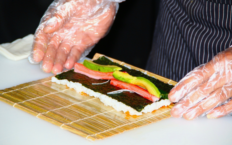 Seguridad alimentaria en restaurantes de Sushi