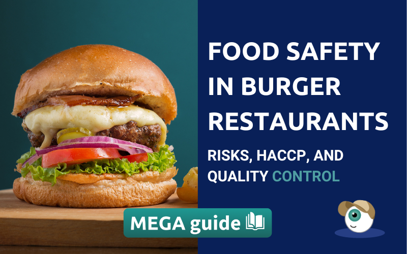 Food safety in burger restaurants
