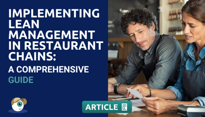 Lean Management In Restaurant Chains