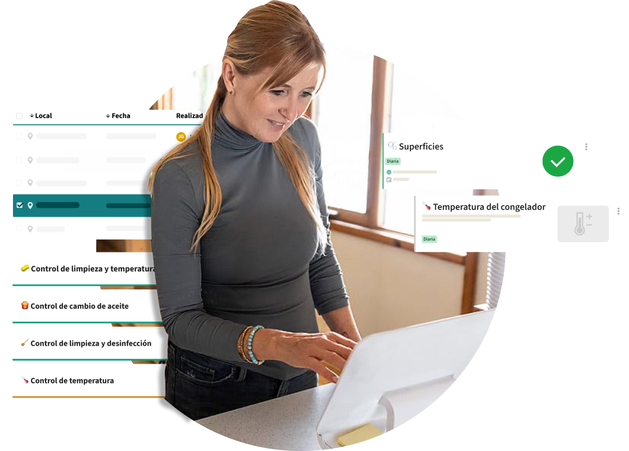 Registros digitales para la gestión de incidencias en food service, food retail, hoteles y colectividades