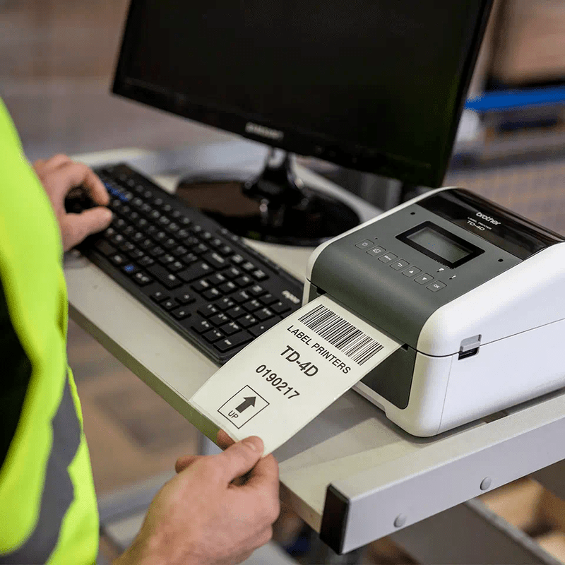 Impresora Etiquetas Brother TD4550DNWB - Imagen 3