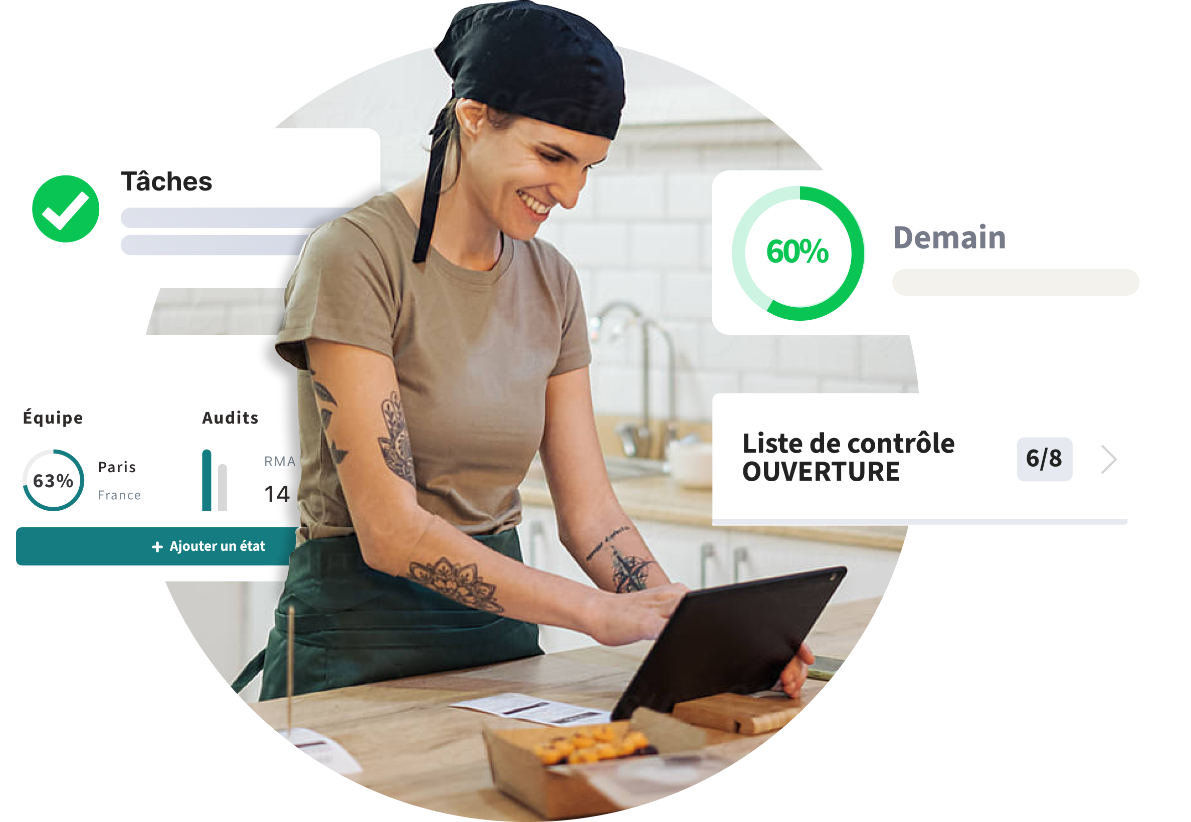 Assistant numérique Andy pour le food service
