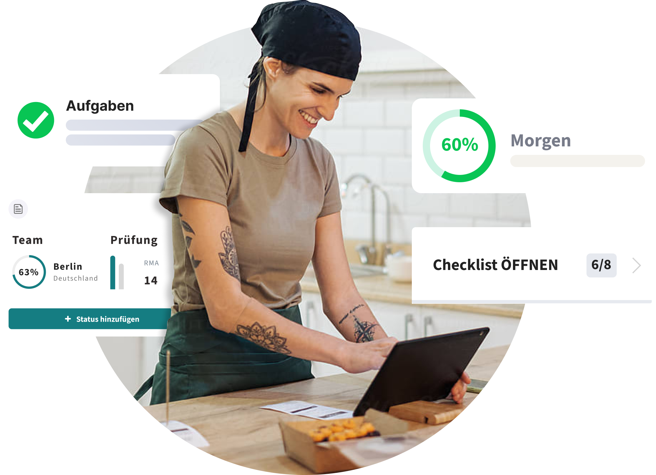 Digitales HACCP-Verwaltung für Gastronomiemarken