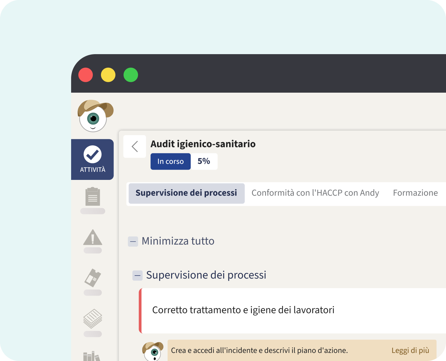 Digitalizza le operazioni con l'assistente digitale del food service: Andy