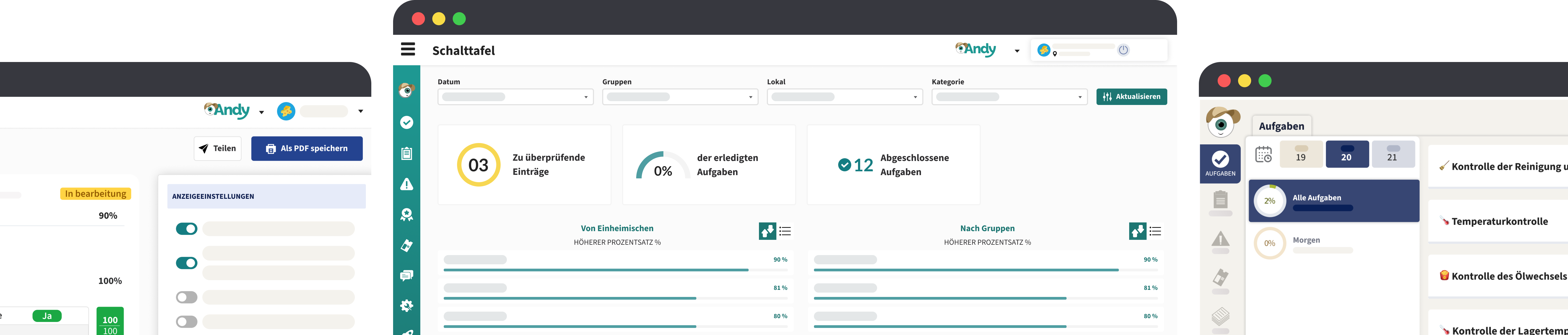 Digitaler Assistent für Restaurantketten, Gemeinschaftsverpflegung, Hotels und Supermärkte