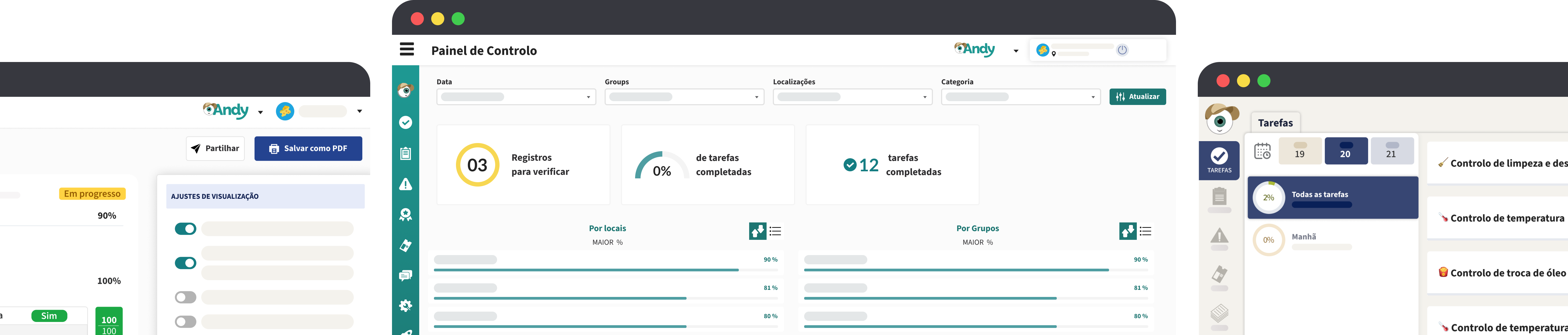 Assistente digital para o food service Andy