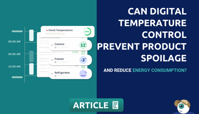 Can Digital Temperature Control Prevent Product Spoilage and Reduce Energy Consumption?