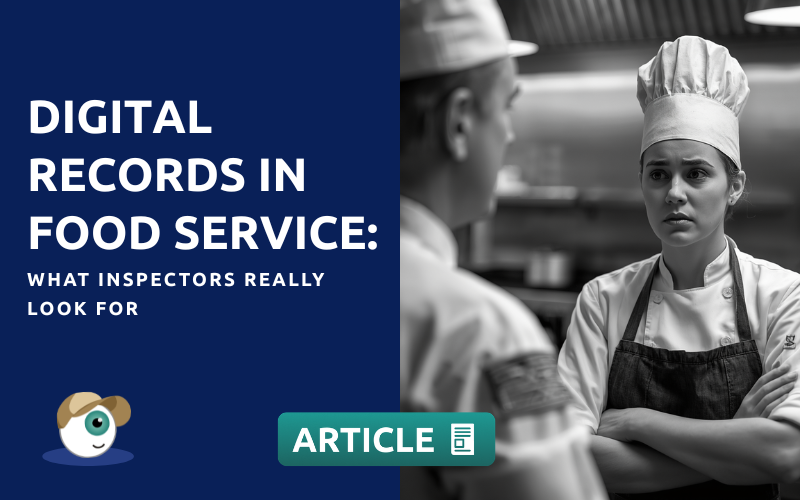 Digital records in food service: what inspectors look for