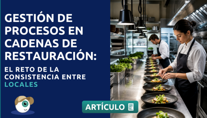 Gestión de procesos en cadenas de restauración: el reto de la consistencia entre locales