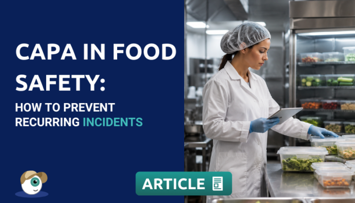 CAPA in food safety: how to prevent recurring incidents