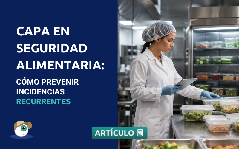 CAPA en seguridad alimentaria: cómo prevenir incidencias recurrentes