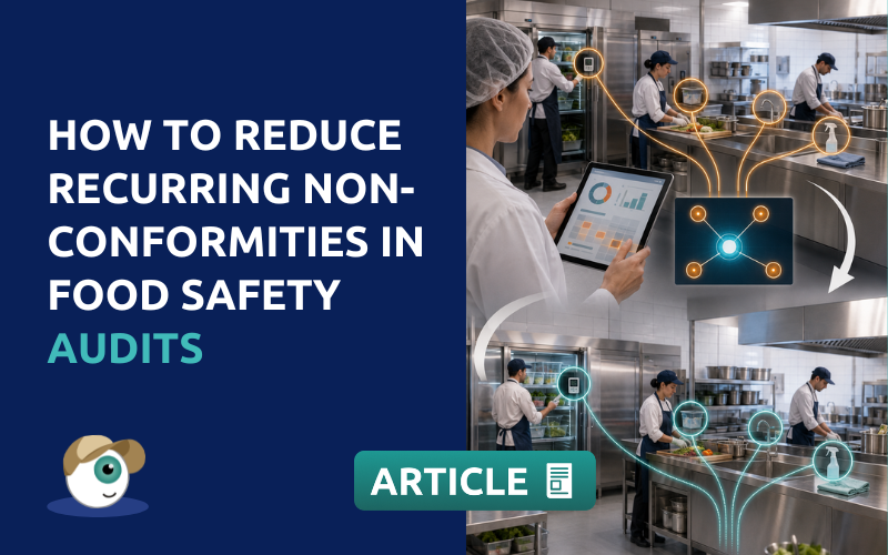 How to reduce recurring non-conformities in food safety audits