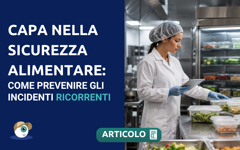 CAPA nella sicurezza alimentare: come prevenire gli incidenti ricorrenti
