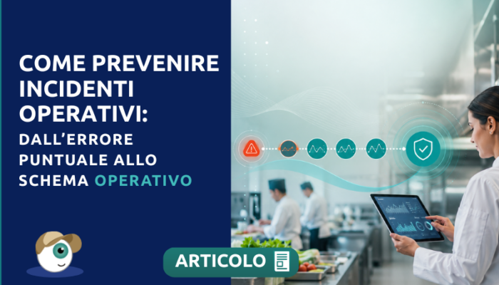 Come prevenire incidenti operativi: dall’errore puntuale allo schema operativo