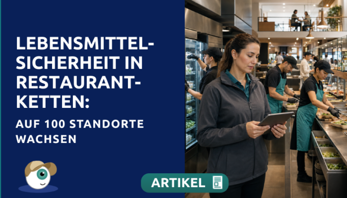 Lebensmittelsicherheit in Restaurantketten: auf 100 Standorte wachsen