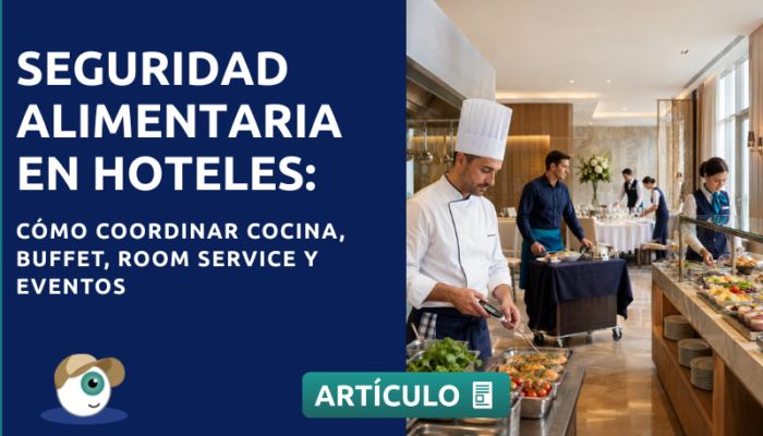 Seguridad alimentaria en hoteles: cómo coordinar cocina, buffet, room service y eventos