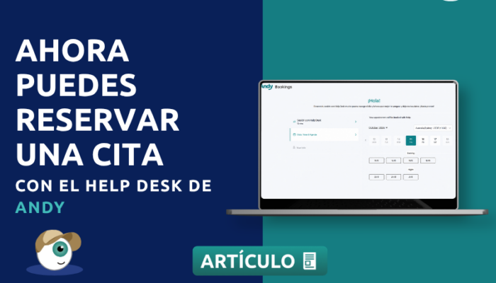 con el Help Desk de Andy