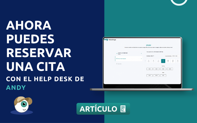 con el Help Desk de Andy